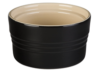 LE CREUSET Aardewerk - Schaaltje stapelbaar Ebbenzwart 0,2
