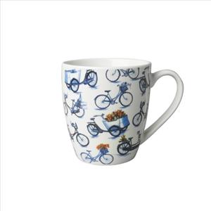 Heinen Delfts Blauw - Mok Fietsen klein