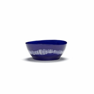SERAX Feast by Ottolenghi - Kom L 17x17cm Lapis Lazuli Swirl-St