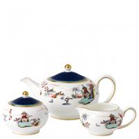 WEDGWOOD Wonderlust - Teapot, Sugar & Cream Set