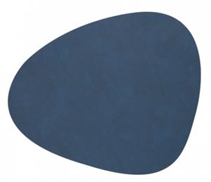 LIND DNA Dinner Mat Curve - Placemat 37x44cm Nupo Midnight Blue