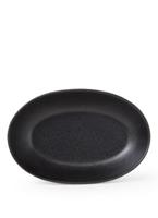 Maxwell & Williams Schale Caviar Black Oval 30 x 20 cm
