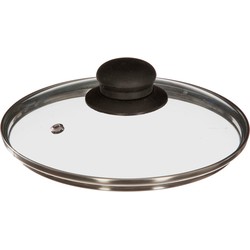 Decopatent Universele Glazen Pan Deksel - Ø18 Cm - Ronde Pandeksel