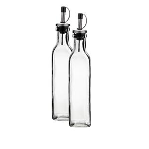 Cosy & Trendy 2x Olie/azijn flessen 300 ml -