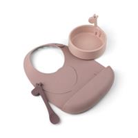 Done by Deer™ Geschirr-Set Peekaboo first meal in rosa