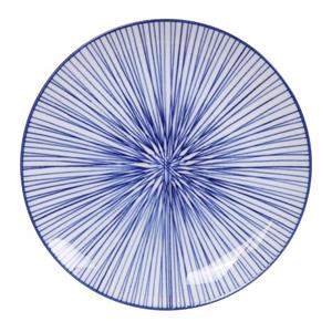 Tokyo Design Studio Nippon Blue - Bord - Lijnen - 25.7 x 3cm