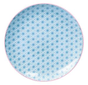 Tokyo Design Studio - Star Wave - Dinerbord - 25.7x3cm - Licht Blauw/Roze