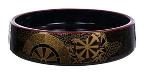 Tokyo Design Studio Zwarte Sushi Oke Kaza - Lacquerware - 21 x 6cm