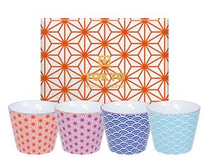 Tokyo Design Studio Star/Wave Koppen set 8.3x6.5cm 180ml 4pcs Set