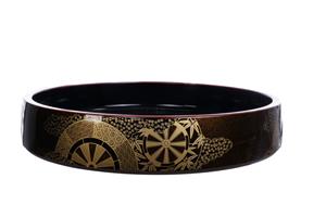 Tokyo Design Studio Zwarte Sushi Oke Kaza - Lacquerware - 31 x 6cm