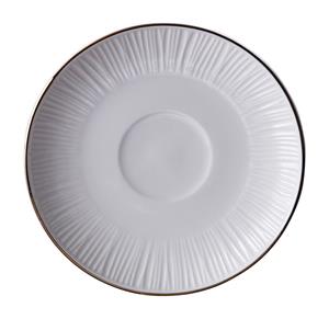 Tokyo Design Studio Wit/Goude Onderzetter voor kopje Lines - Nippon White - 100ml