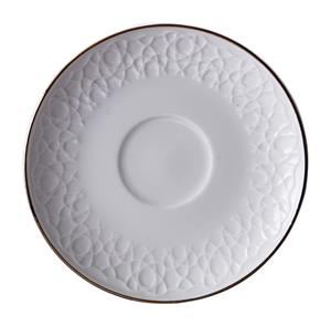 Tokyo Design Studio Wit/Goude Onderzetter voor kopje Strepen - Nippon White - 100ml