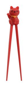 Tokyo Design Studio Kinder Eetstokjes met Lucky Cats figuur - 22cm