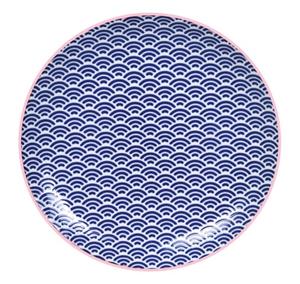 Tokyo Design Studio Star/Wave - Bord - 20.6x2.2cm - D.Blauw/Roze