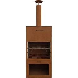Westmann Barbecue en Open Haard Roest - 41x70x229 cm WMLG610-B