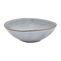 Xenos Diep bord Toscane - blauw - 19 cm