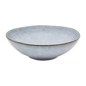 Xenos Schaal Toscane - blauw - 24 cm