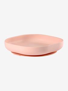 BEABA Silicone bord met zuignap  roze