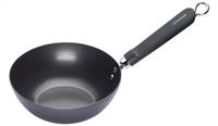KitchenCraft wokpan Oriental 35,5 cm aluminium zwart