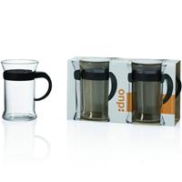 glaskochbkochjrgmbhcokg montana: :duo Teegläser, 2er Set, Teeglas, Teebecher, Kaffeeglas, Tee Glas, 250 ml, 057841