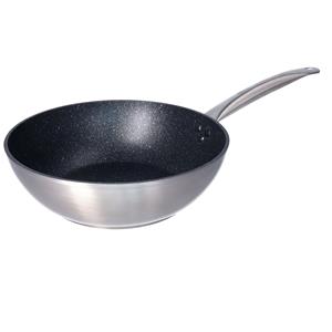 San Ignacio Aluminium Wok/wokpan Rila Met Anti-aanbak Laag 29 Cm - Wokpannen