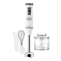 Black & Decker Staafmixer rvs met accessoires - BXHBA600E