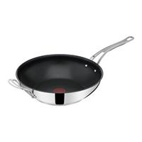 Tefal Wok »E30688 Jamie Oliver Cook's Classic«, Edelstahl (1-tlg), Antihaftversiegelung, Thermo-Signal-Temperaturanzeiger, induktionsgeeignet, Ø 30 cm