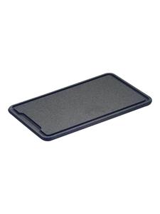 Zassenhaus Carving Board Plastic Donkergrijs 42x27x1