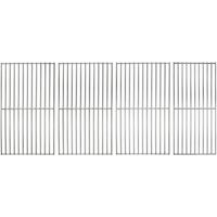 TAINO Edelstahlrost Set PLATINUM BLACK 6-Brenner Gasgrill Grillrost
