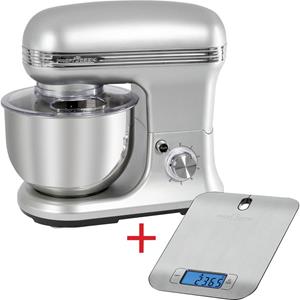 ProfiCook PC-KM 1222 W Keukenmixer 1200 W Zilver