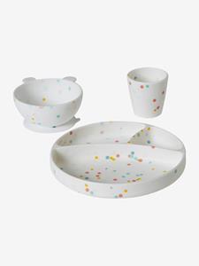 VERTBAUDET Maaltijdkoffer van silicone set met print