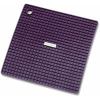 STADTER Städter Topfhalter Untersetzer, Topflappen, Topfuntersetzer, Silikon, Aubergine, 18.5 x 18.5 cm, 256873