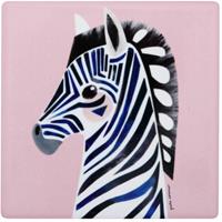 DESIGNERHOMEWAREDISTRIBUTIONGMBH Maxwell & Williams Pete Cromer Untersetzer Zebra, Coaster, Keramik, Kork, Bunt, 9.5 x 9.5 cm, DU0225