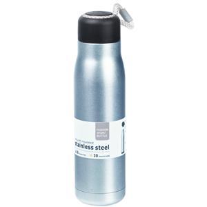 Rvs Thermosfles / Isoleerfles Voor Onderweg 550 Ml Lichtblauw - Thermosflessen