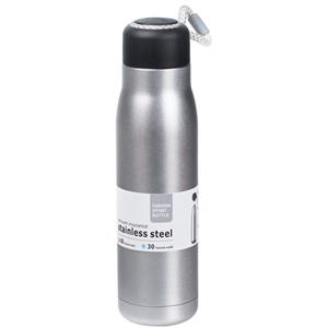 Rvs Thermosfles / Isoleerfles Voor Onderweg 550 Ml Zilver - Thermosflessen