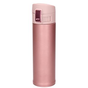 Rvs Thermofles / Isoleerfles Voor Onderweg Lichtroze 450 Ml - Thermosflessen