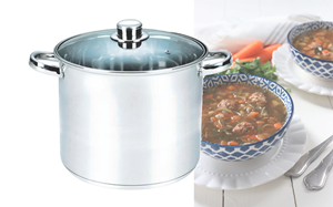 Michelino Rvs Soeppan - 7 Liter - Ø22 Cm