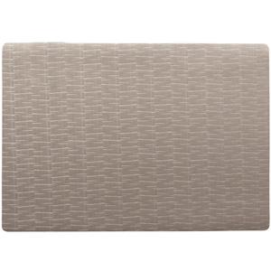 Stevige Luxe Tafel Placemats Jaspe Taupe 30 X 43 Cm - Placemats