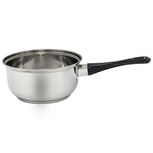 Rvs Steelpan/sauspan 16 Cm Met Bakeliet Handgreep auspan/juspan teelpannetje - Koken - Keukengerei