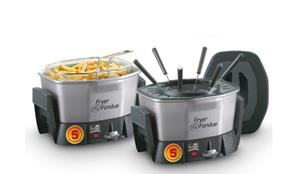 Fritel FF1400 Fryer & Fondue Zilver-Antraciet