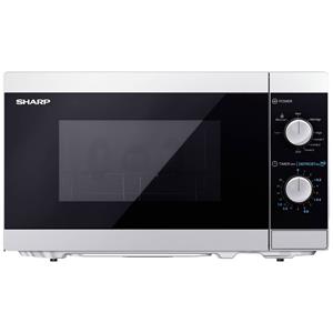 Sharp YC-MG01E-S - microwave oven with grill - freestanding - Zilver/zwart
