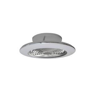 Mantra LED-Deckenventilator Alisio mini, silber