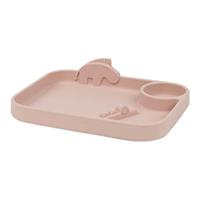 donebydeer Bord Done by Deer Plate Peekaboo Deer Friends Powder