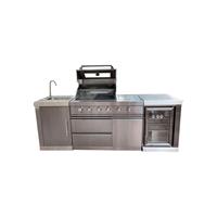 Buschbeck Outdoorküche Oxford BBQ Grill Gas Gasgrill 4 Brenner 19,2 kW