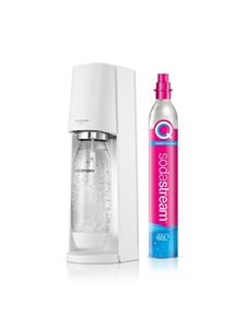 SodaStream Wassersprudler »TERRA«, (Set), inkl. 1x CO2-Zylinder CQC und 1x 1L spülmaschinenfeste Kunststoff-Flasche