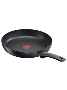 Tefal Bratpfanne Ultimate On, Aluminium, (1 tlg.), Aluminium, Antihaft-Beschichtung, Thermo-Signal-Technologie, für alle Herdarten, induktionsgeeignet, Schwarz