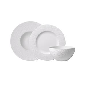 Villeroy & Boch Starter Set 6tlg. EC Manufacture Rock blanc