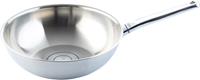 Johann Lafer Wok Lafer, Edelstahl 18/10, (1 tlg.), Ø 28 cm, Induktion