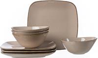 Ritzenhoff & Breker Eetservies Casa Vintage-look, 8 delen, voor 4 personen (set, 8-delig)