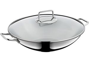WMF Wok, Cromargan Edelstahl Rostfrei 18/10, (1 tlg.), Ø 36 cm